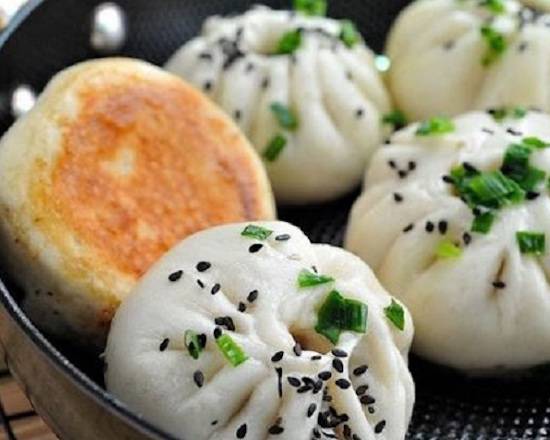 Grilled Juice Pork Buns (4 pcs) 生煎包